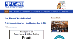 Desktop Screenshot of headlandal.org